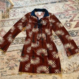 Flying Tomato Retro Style Corduroy Dress